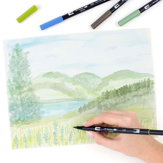 Tombow Landscape Dual Brush Pens